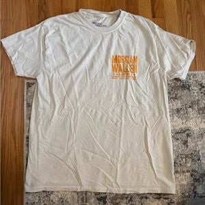 Morgan Wallen White Short-Sleeve Logo Tee - Neyland
